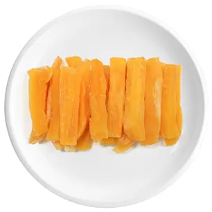 Lanières de patate douce déshydratées 100% pures