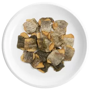 Wraps banane et peau de cabillaud