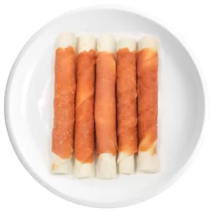 Bâtonnets de peau de bœuf et dinde