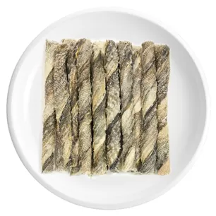 Rouleaux de peau de morue