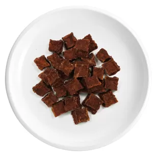 Cubes de saumon séché