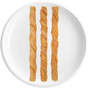 Bâtonnets soufflés à la cacahuète